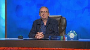 Richard, smiling in the Countdown studio