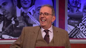 Richard Coles appearing on Have I Got News For You in December 2025